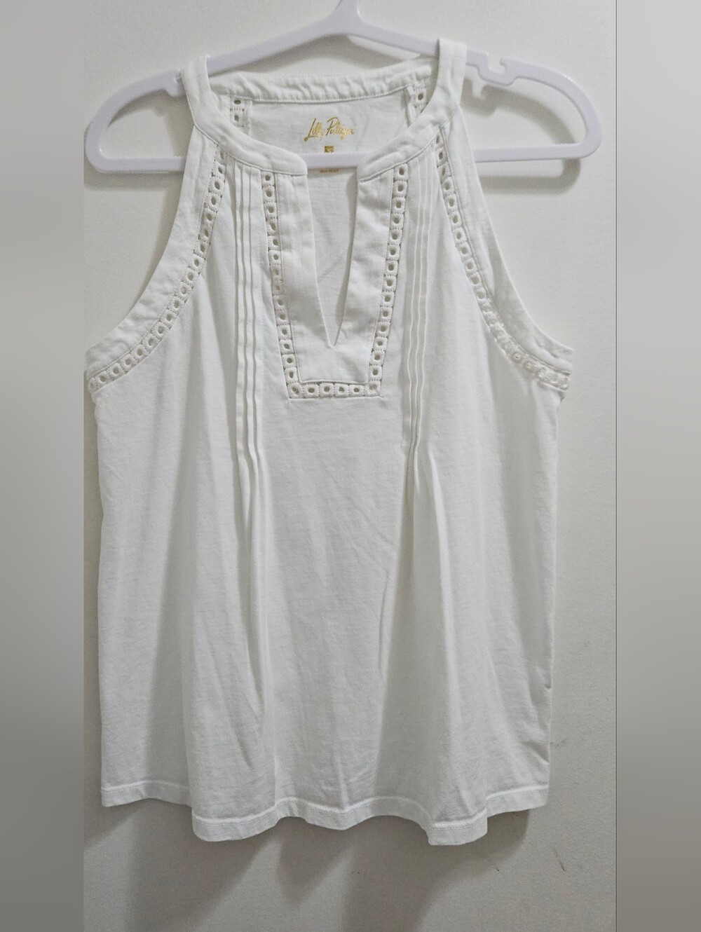Lilly Pulitzer Isaac Knit Top in Resort White Size Small - Picture 5 of 10
